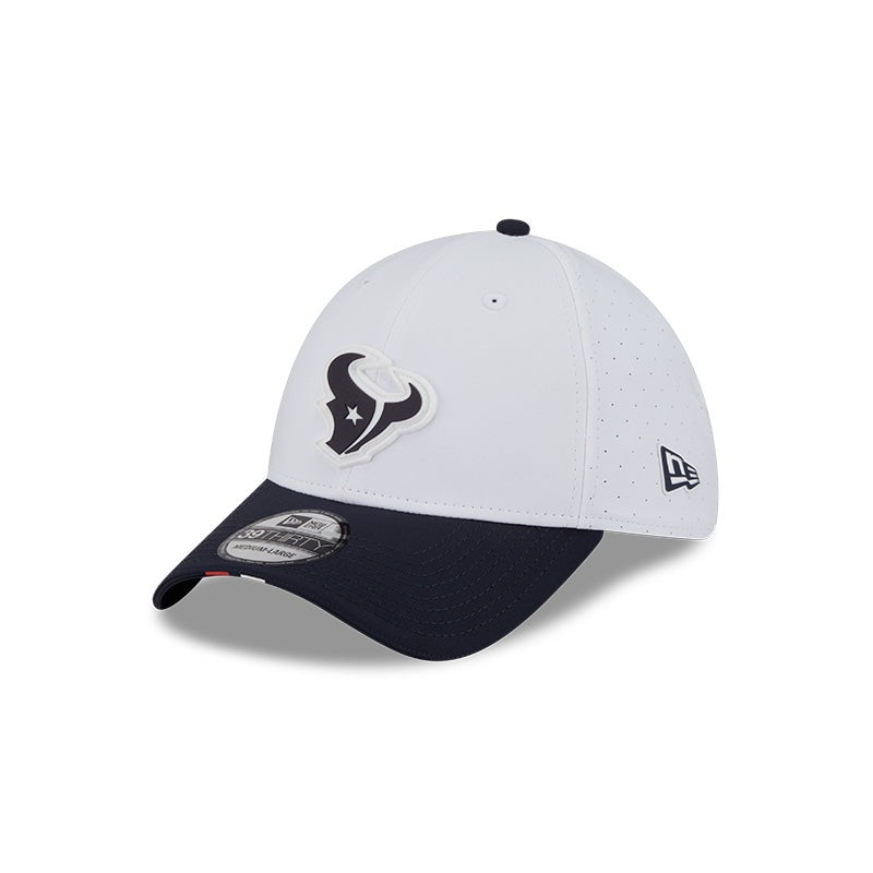 New Era Houston Texans 2025 Training 39THIRTY Stretch Fit Hat