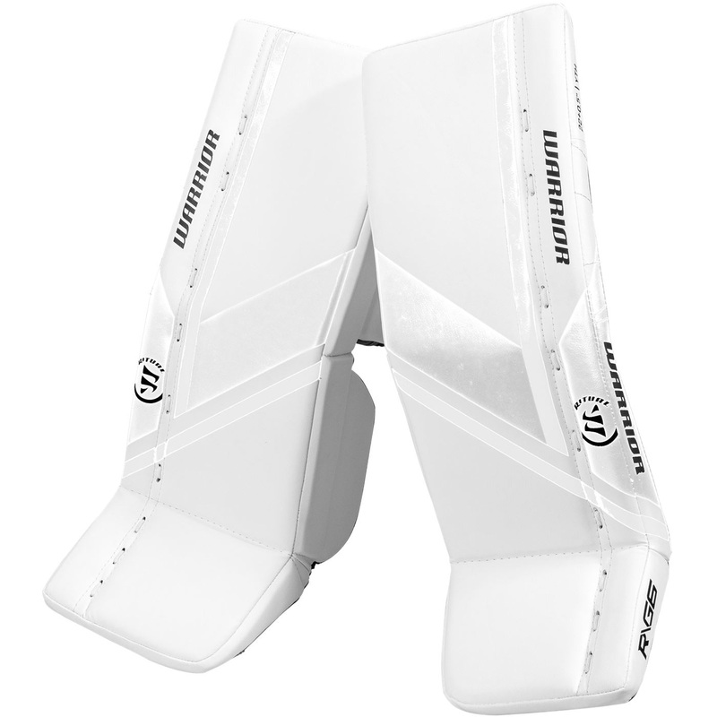 Warrior Goalie Leg Pads G6 E+ YTH White