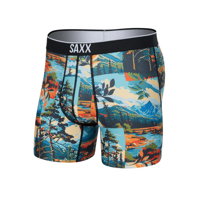 Volt Boxer Brief – Painted Landscape Multi