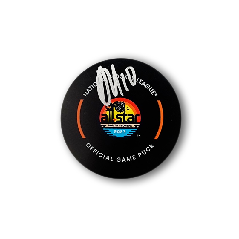Artemi Panarin Autographed 2023 NHL All Star Game Official Hockey Puck