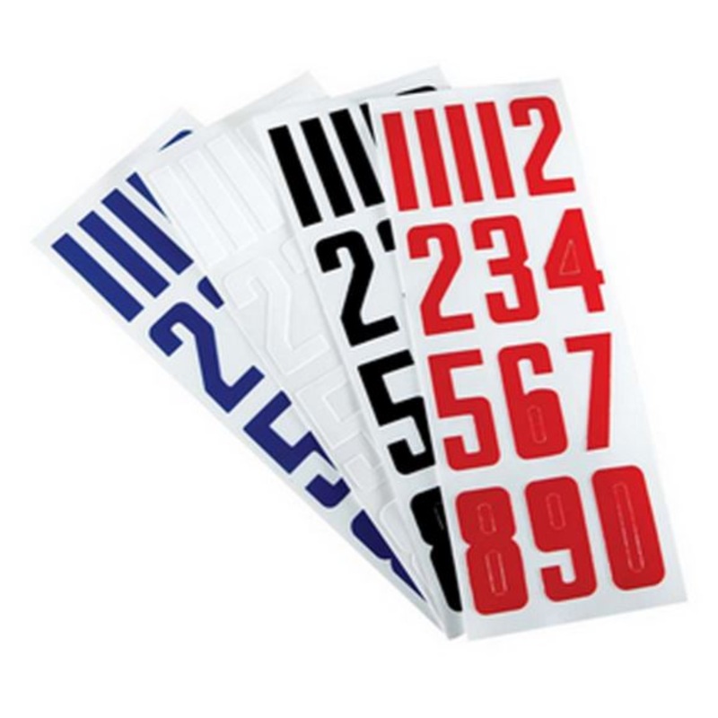 Hockey Helmet Numbers Sitckers