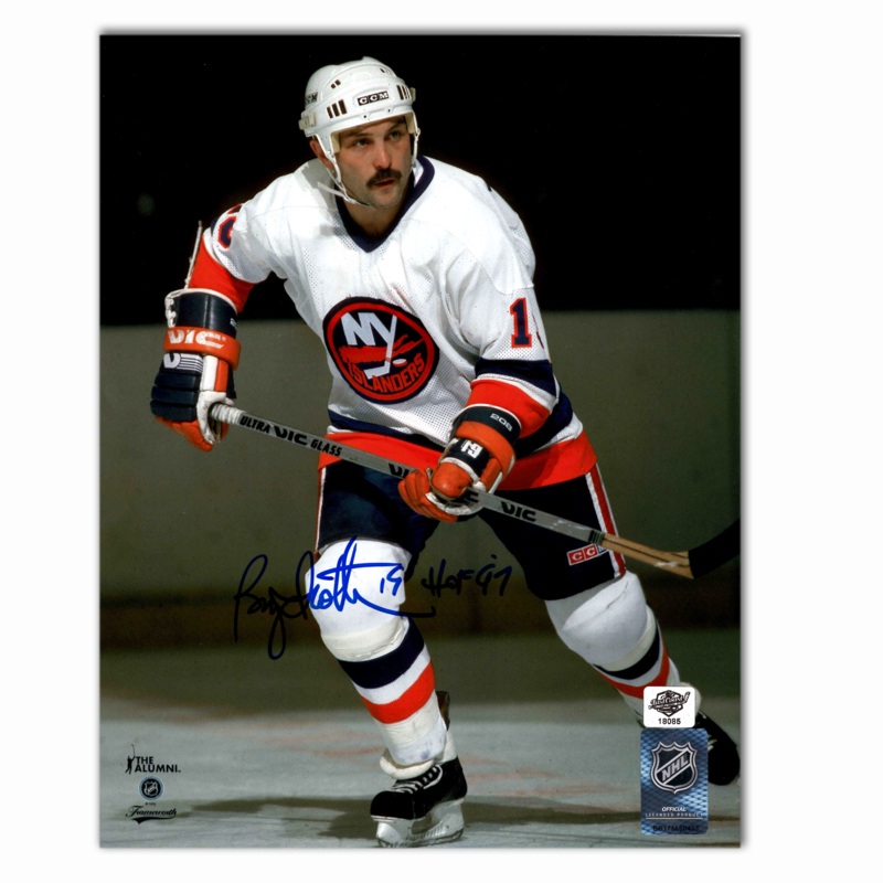 Bryan Trottier Autographed New York Islanders 8×10 Photo