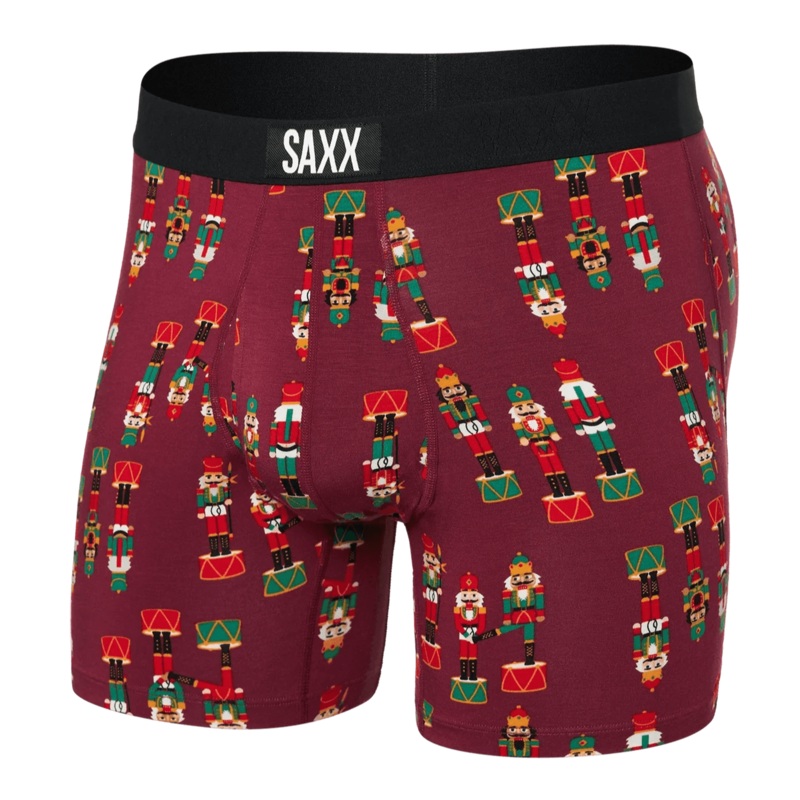 Saxx Ultra Boxers – Nutcracker – Merlot