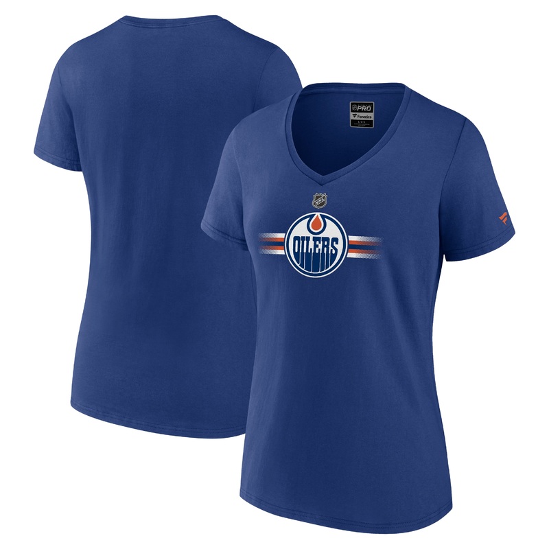 Women’s Rink Cotton T-Shirt- Edmonton Oilers