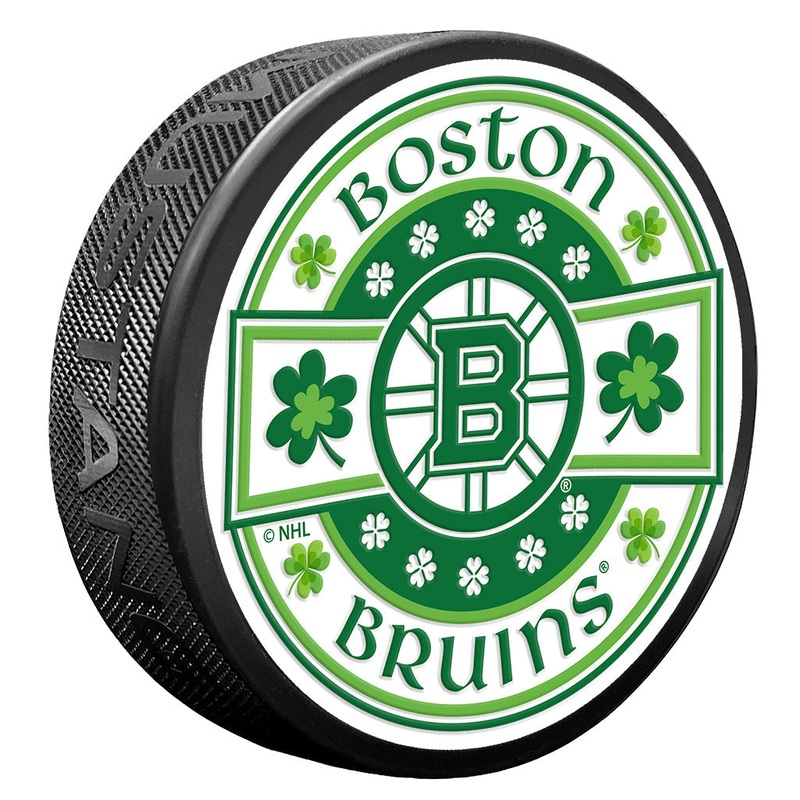 Boston Bruins Lucky St. Patrick’s Day Puck
