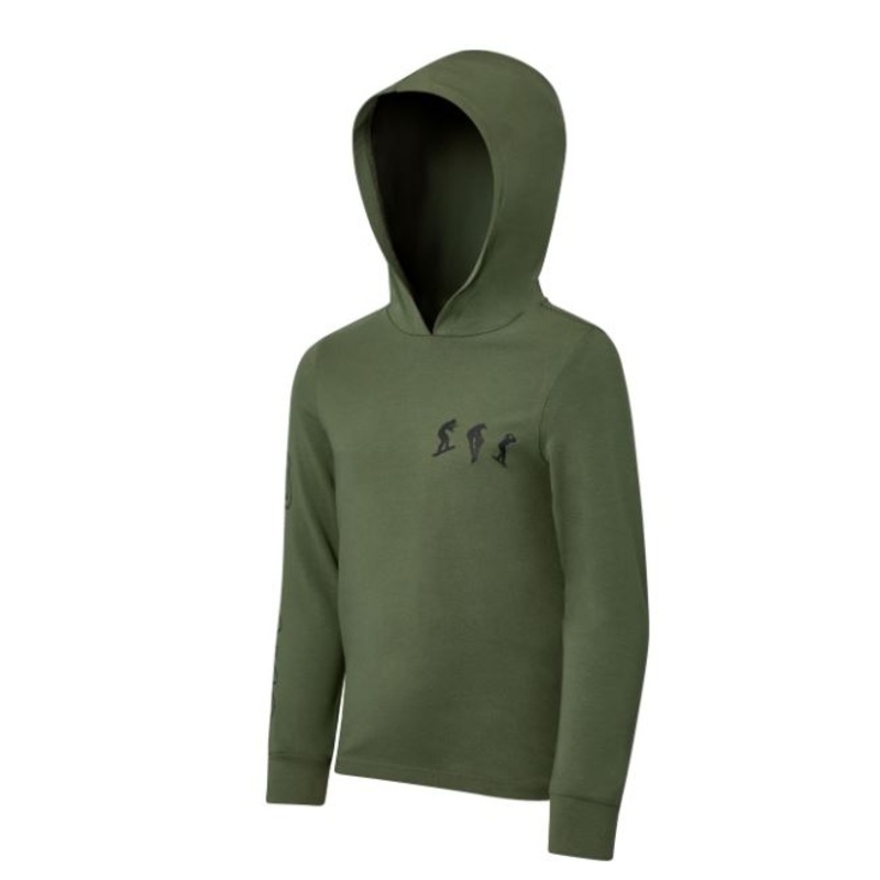 Ripzone Kids’ Ambrose Hooded Long Sleeve T-Shirt