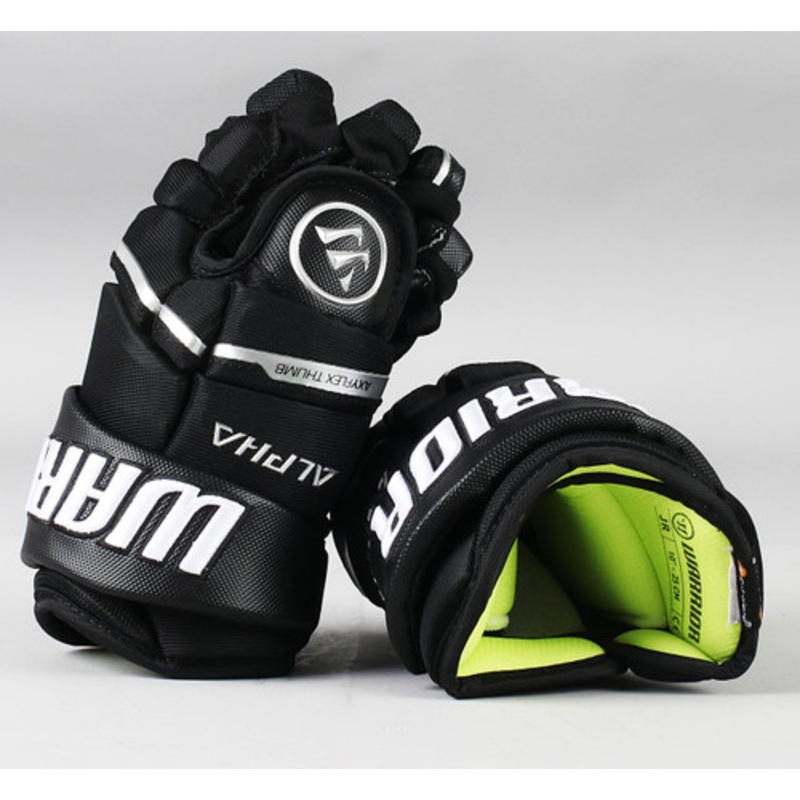 10 Warrior Alpha LX Pro Black Gloves