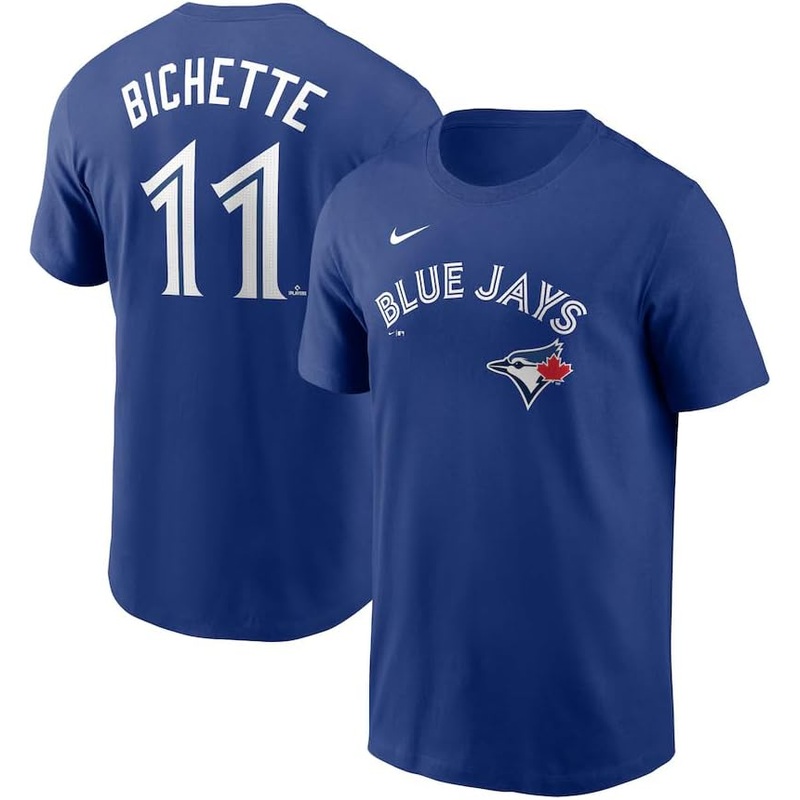 Outerstuff Youth Toronto Blue Jays Name and Number T-Shirt- Bo Bichette