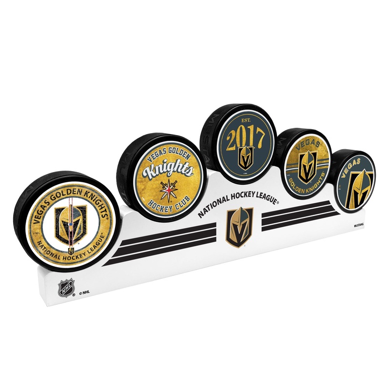 Vegas Golden Knights – 5 Puck Podium Set