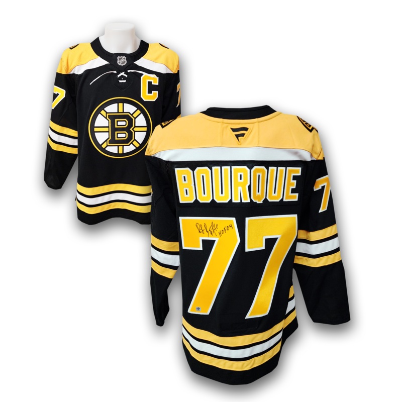 Ray Bourque Autographed Boston Bruins Home Fanatics Premium Jersey