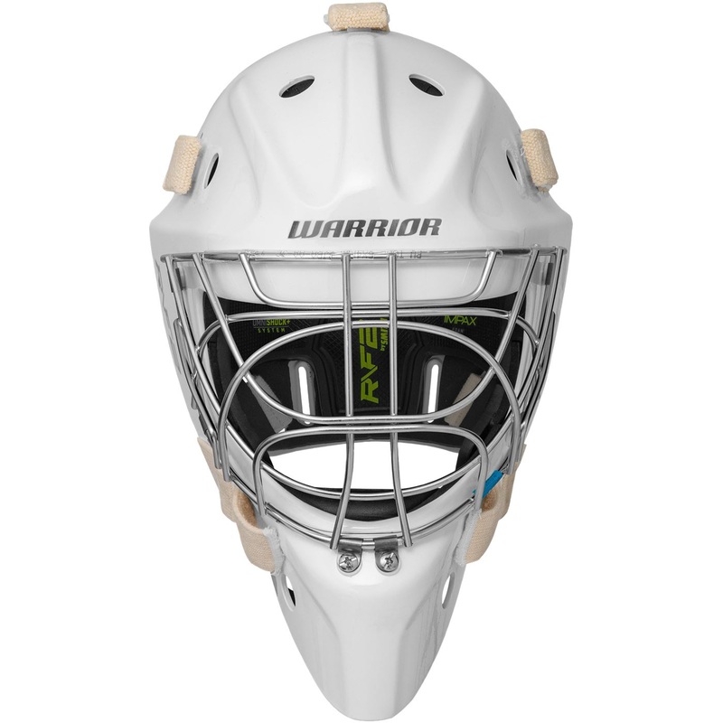 Warrior Goalie Mask Ritual F2 E+ Jr Certified Cat-Eye