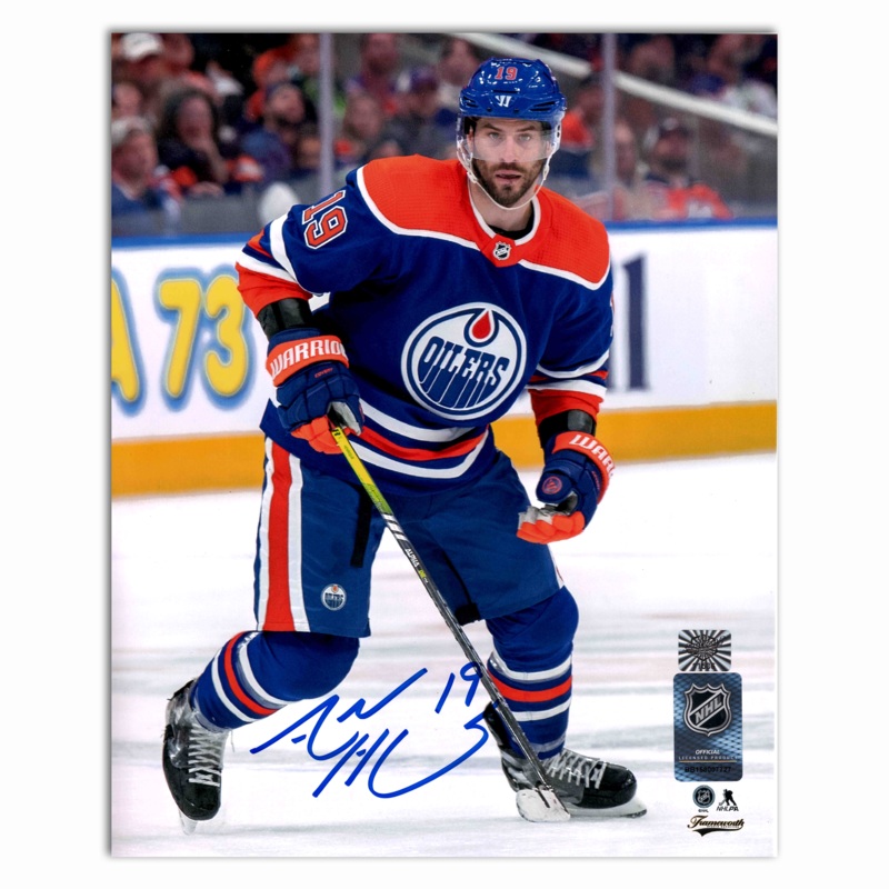 Adam Henrique Autographed Edmonton Oilers 8×10 Photo