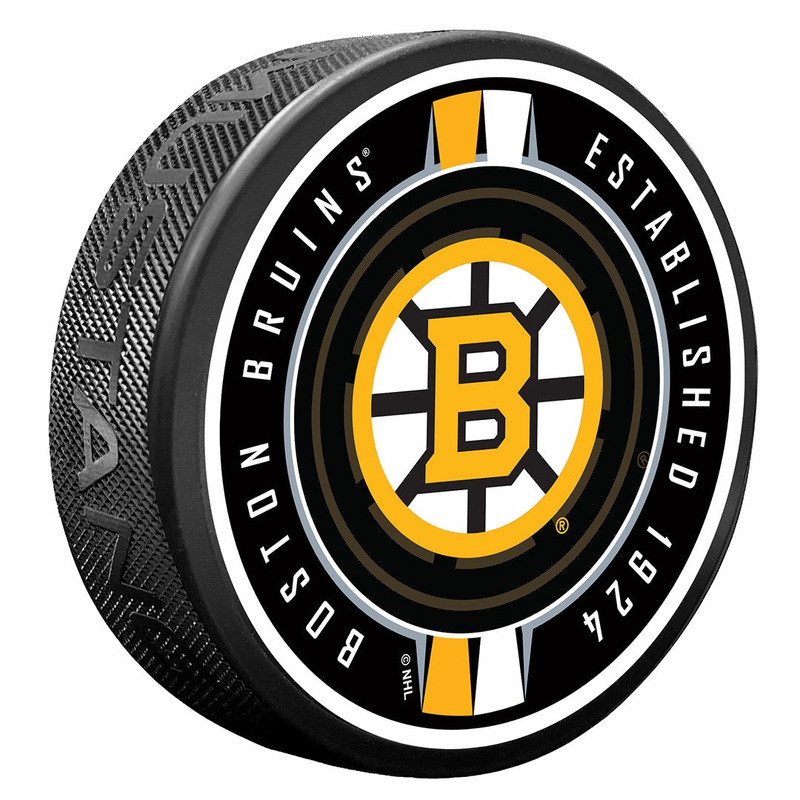 Boston Bruins Puck – Ribbon