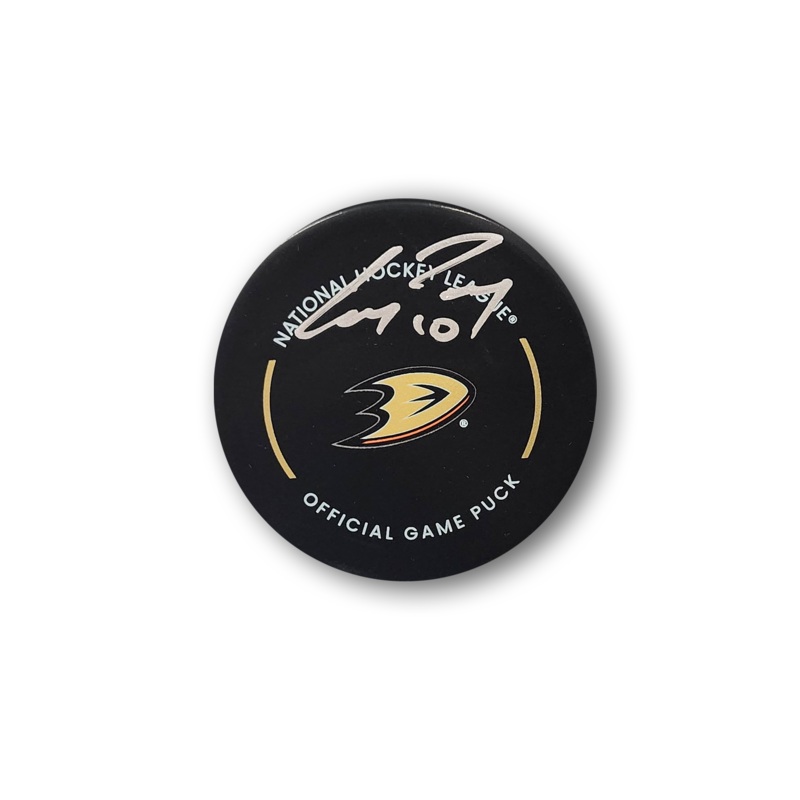 Corey Perry Autographed Anaheim Ducks Official Hockey Puck