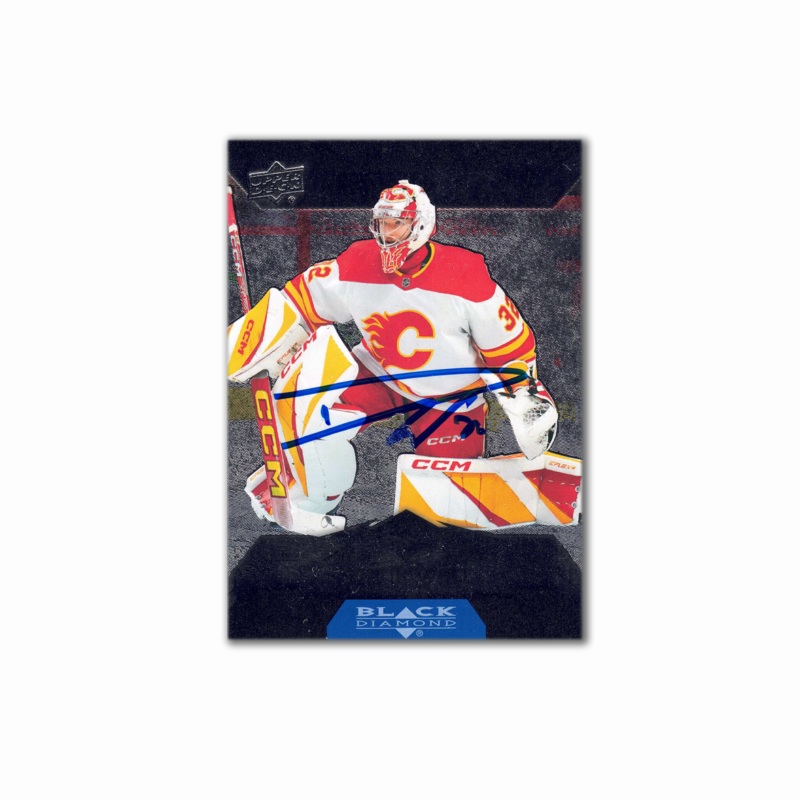 2023-24 UD Black Diamond Rookie Gems #BD-14 DUSTIN WOLF Autographed Rookie Card