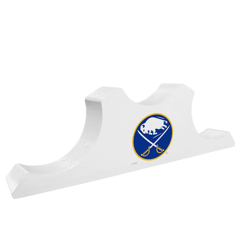Buffalo Sabres – Wood 3 Puck Podium