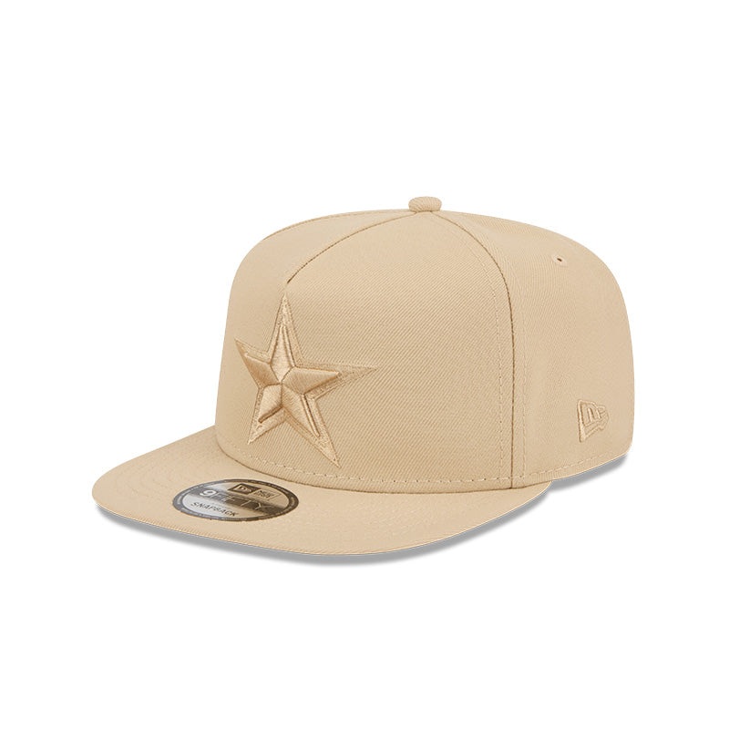 New Era Dallas Cowboys Light Beige Color Pack A-Frame 9FIFTY Snapback Hat