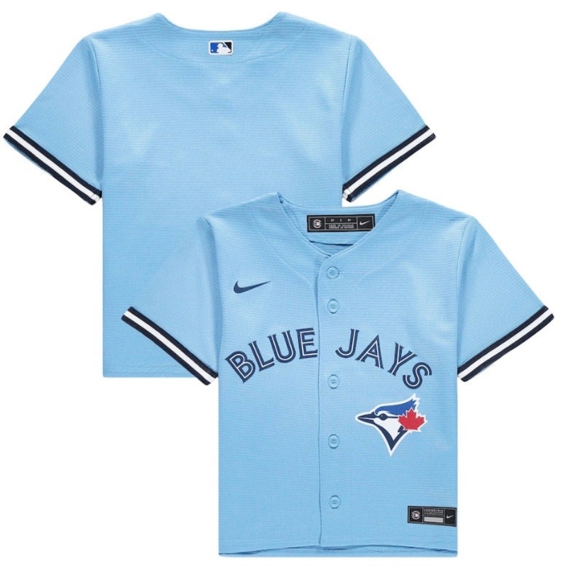 TODDLER TORONTO BLUE JAYS REPLICA JERSEY LIGHT BLUE