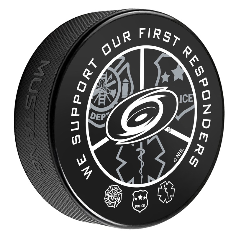 Carolina Hurricanes Puck | Printed First Responders