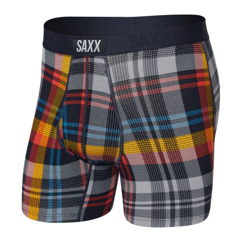 Ultra Boxer Brief – Multi Free Fall Plaid