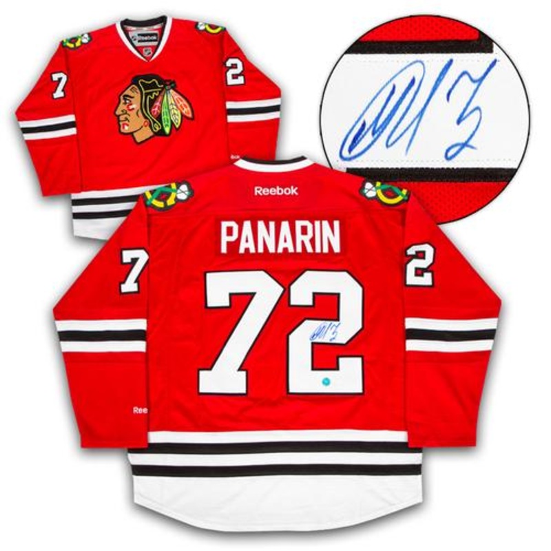 Artemi Panarin Chicago Black Hawks Red Reebok Jersey