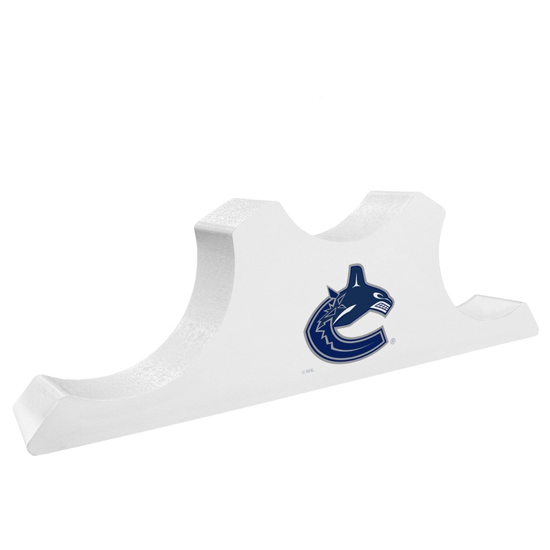 Vancouver Canucks – Wood 3 Puck Podium