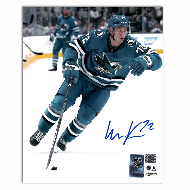 William Eklund Autographed San Jose Sharks 8×10 Photo