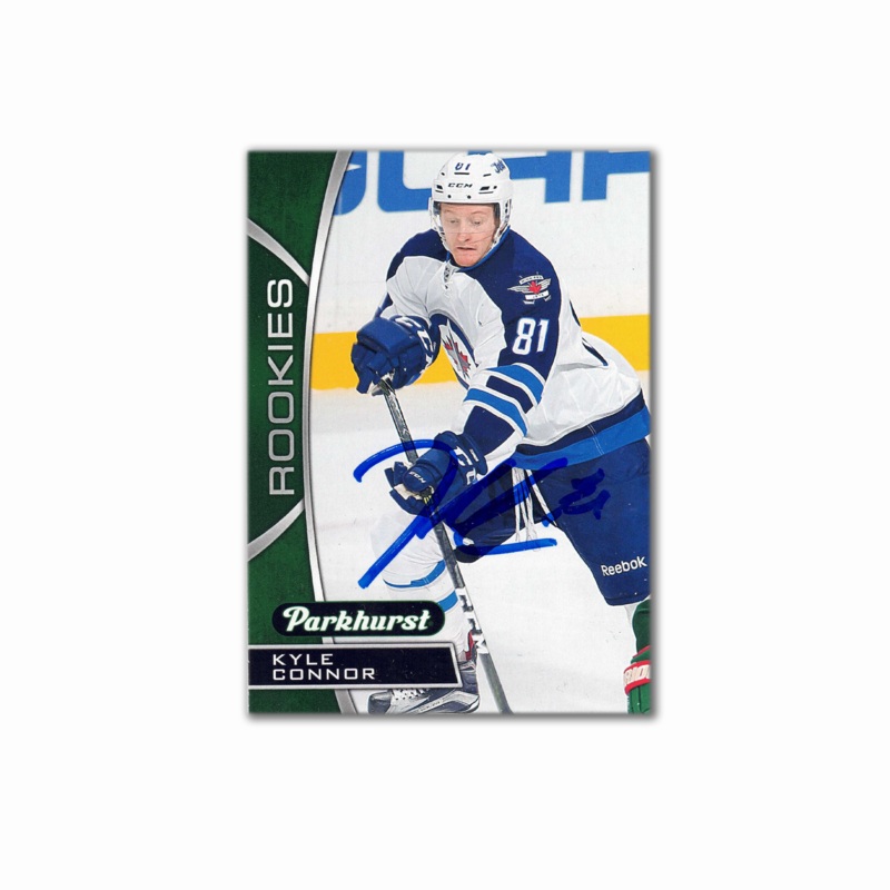 2016-17 UD Parkhurst Rookies #PR-3 KYLE CONNOR Autographed Rookie Card