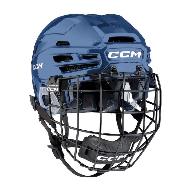 CCM Hockey Helmet Tacks 920 Combo Sr Royal