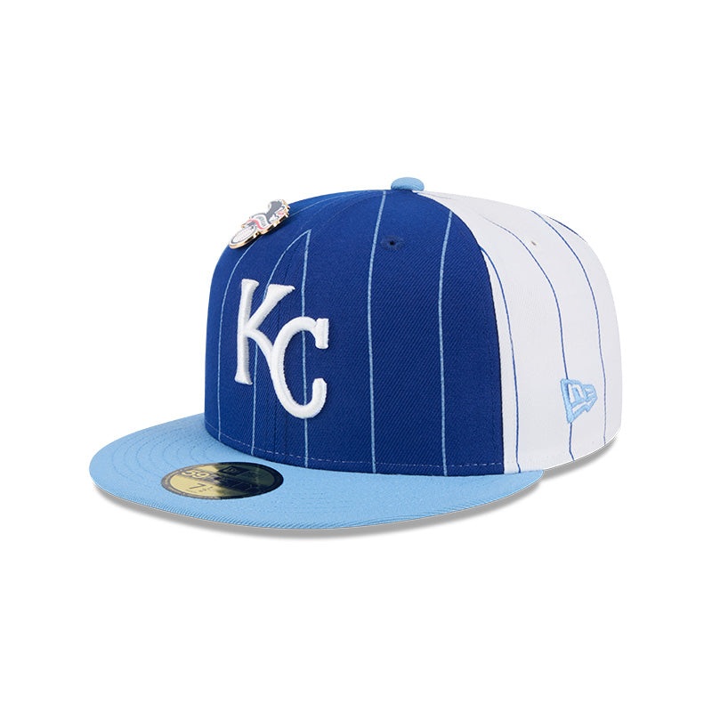 Kansas City Royals Pinstripe 59FIFTY Fitted Hat