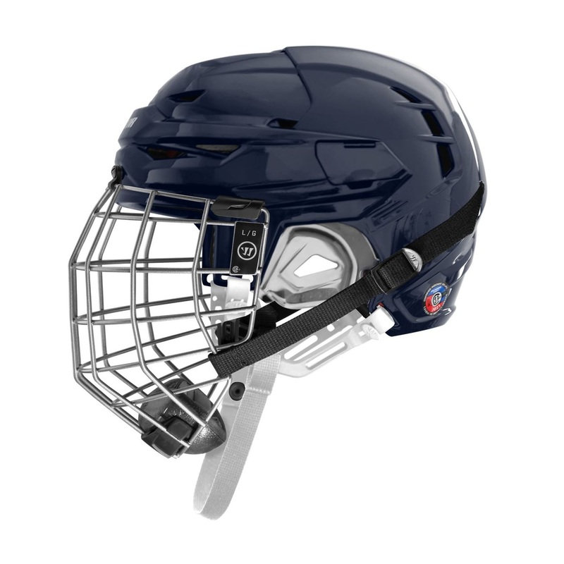 Warrior Hockey Helmet CF 100 Combo Navy