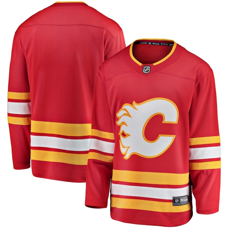 Calgary Flames Breakaway Jerseys – Blank