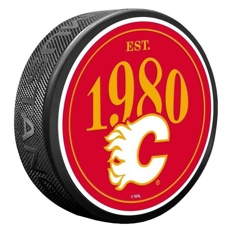 Calgary Flames Puck – Founding Year