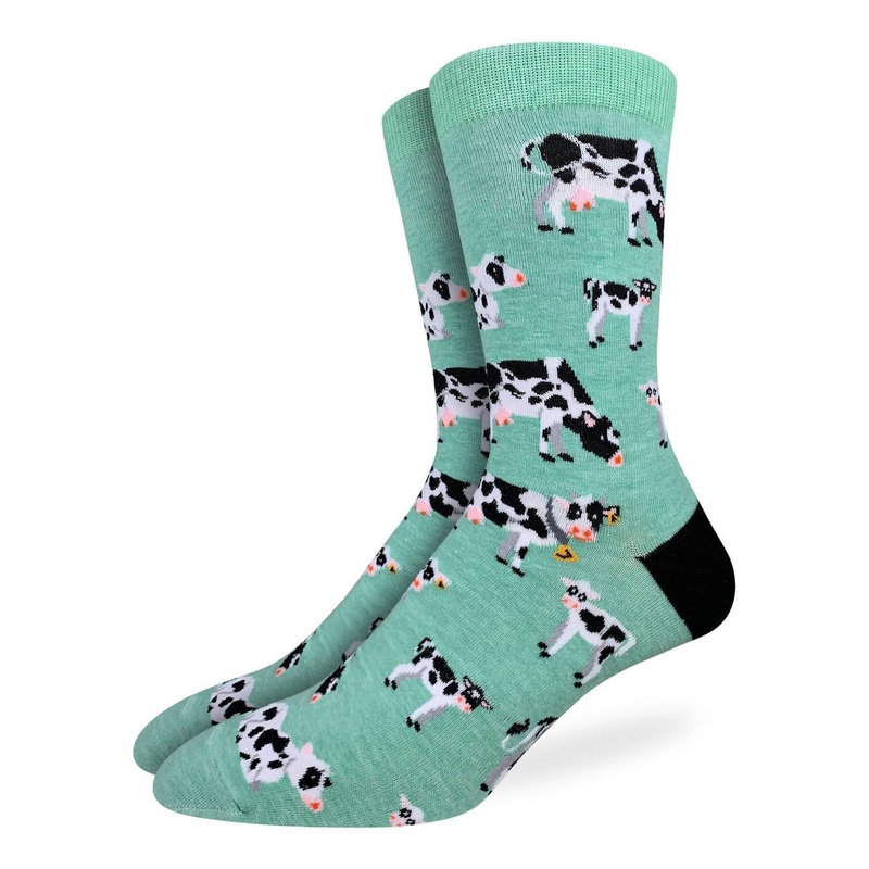 Cows In a Field Socks|7-12