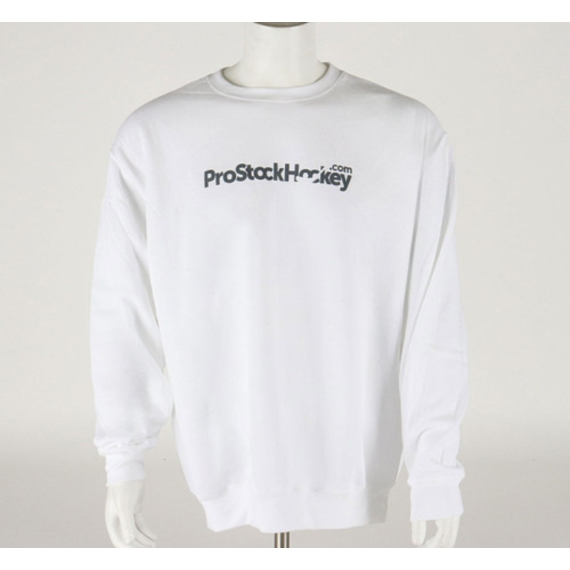 ProStockHockey XX-Large White Crew Neck Sweater