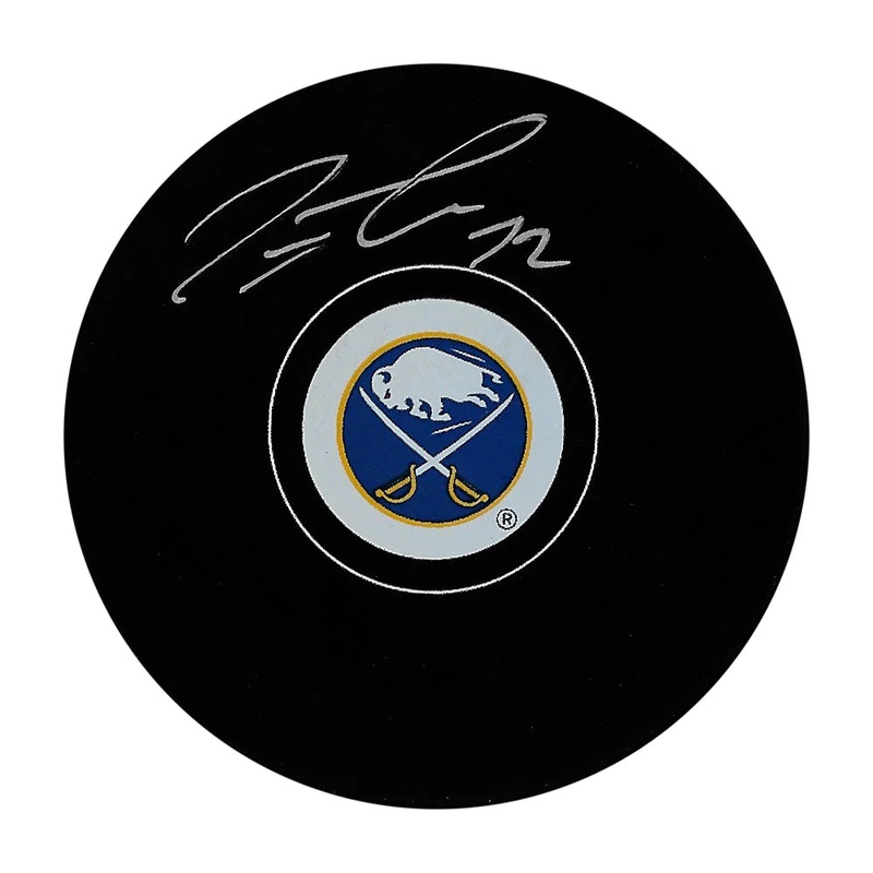 Tage Thompson Autographed Buffalo Sabres Hockey Puck