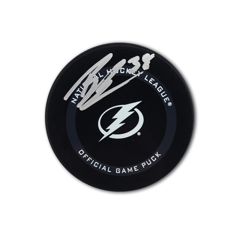 Brandon Hagel Autographed Tampa Bay Lightning Official Hockey Puck