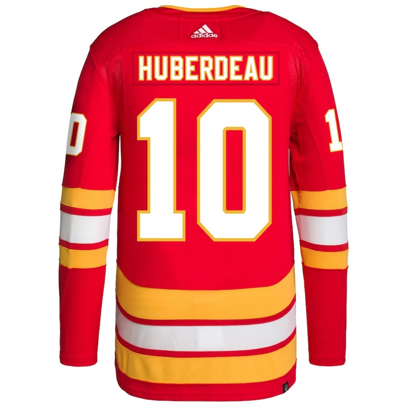 Calgary Flames Jonathan Huberdeau Home Red Jersey