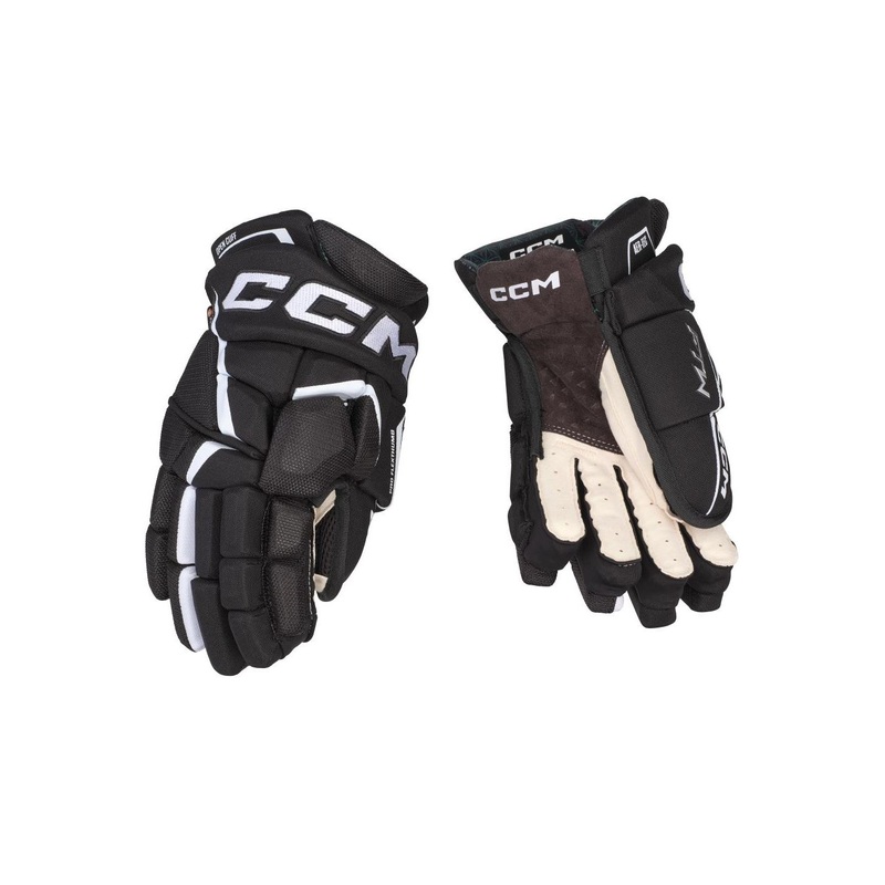 CCM Glove Jetspeed FTW Sr Black/White