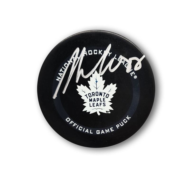 William Nylander Autographed Toronto Maple Leafs Official Hockey Puck