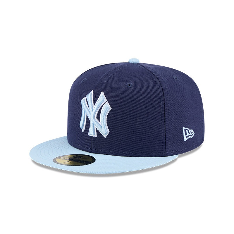 New York Yankees Navy/Light Blue Color Pack 2-Tone 59FIFTY Fitted Hat