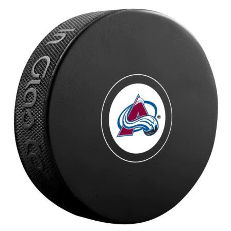 Pre-Order – Martin Necas Autographed Colorado Avalanche Hockey Puck