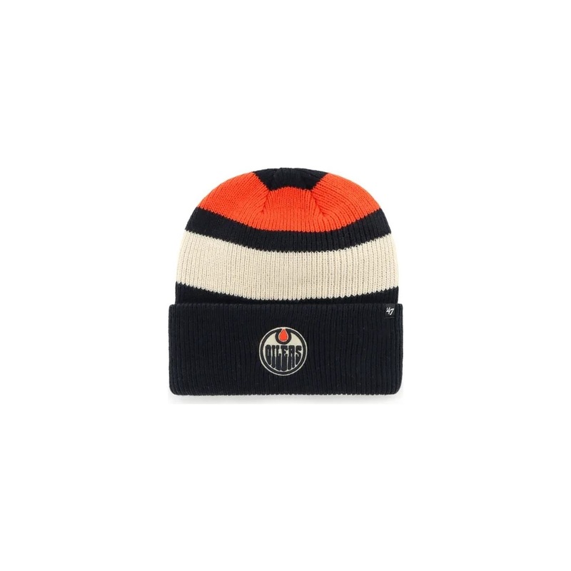 47 Brand Hat NHL Clubhouse Jennings Cuff Knit Edmonton Oilers