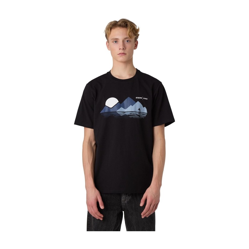 CCM T-Shirt Winter Mountain Sr Black