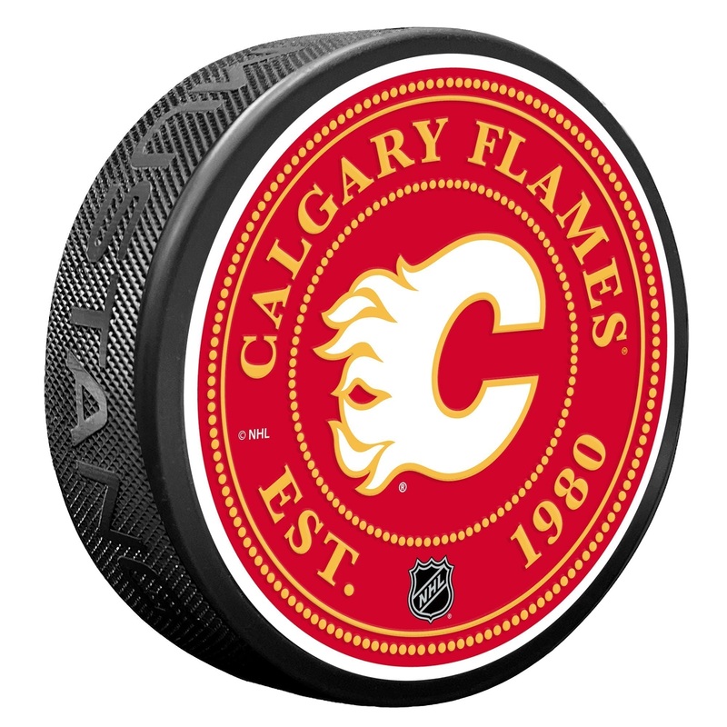 Calgary Flames Puck – Stud