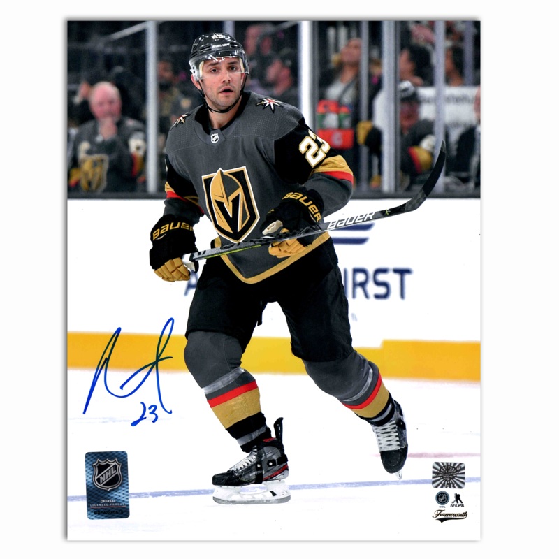 Alec Martinez Autographed Vegas Golden Knights Alternate 8×10 Photo