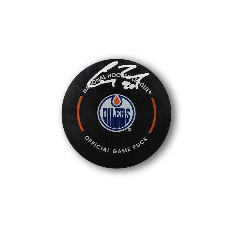 Corey Perry Autographed Edmonton Oilers Official Hockey Puck