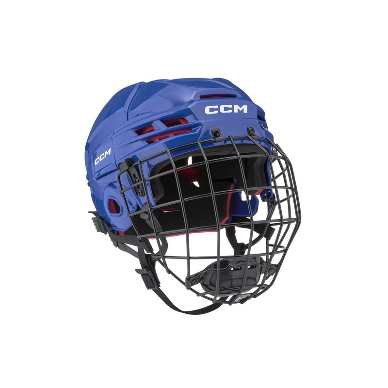 CCM Hockey Helmet Tacks 70 Combo SR Royal