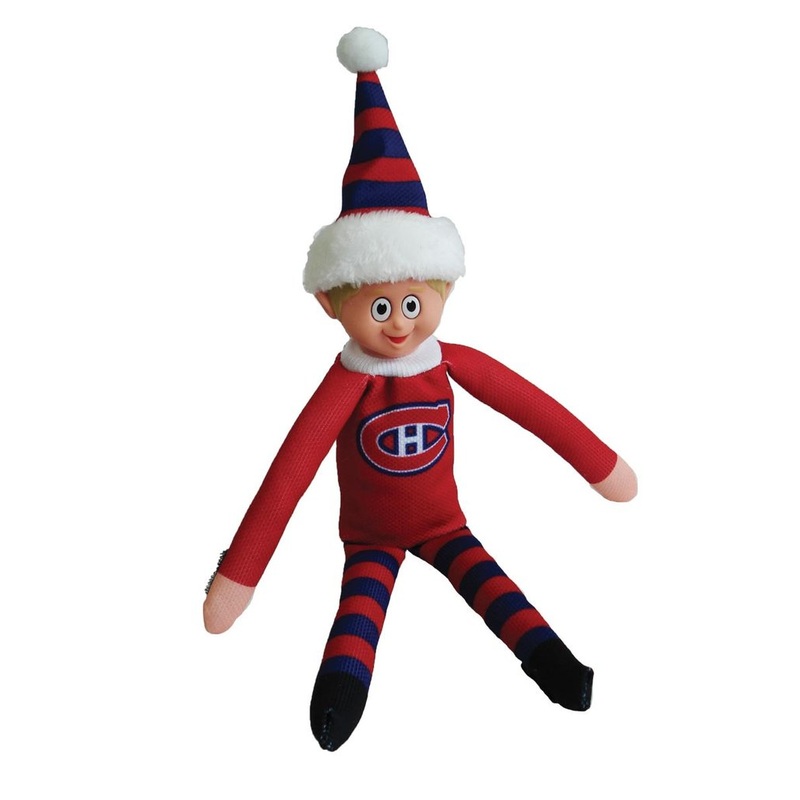NHL Team Elf on The Shelf|BOSTON BRUINS|CALGARY FLAMES|EDMONTON OILERS|MONTREAL CANADIENS|PITTSBURGH PENGUINS|VEGAS GOLDEN KNIGHTS|WINNIPEG JETS