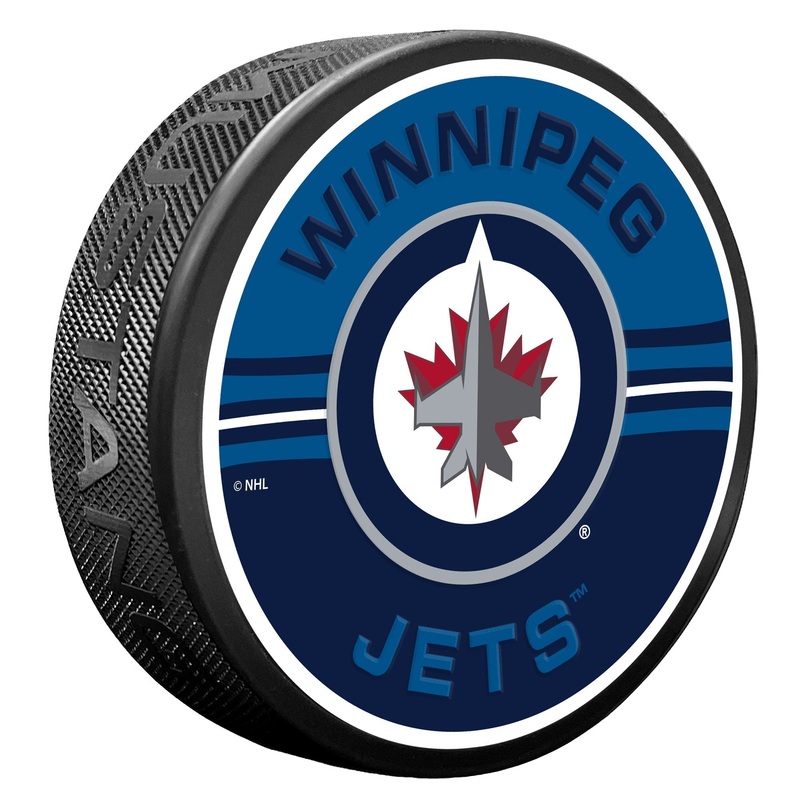 Winnipeg Jets Puck – Half & Half